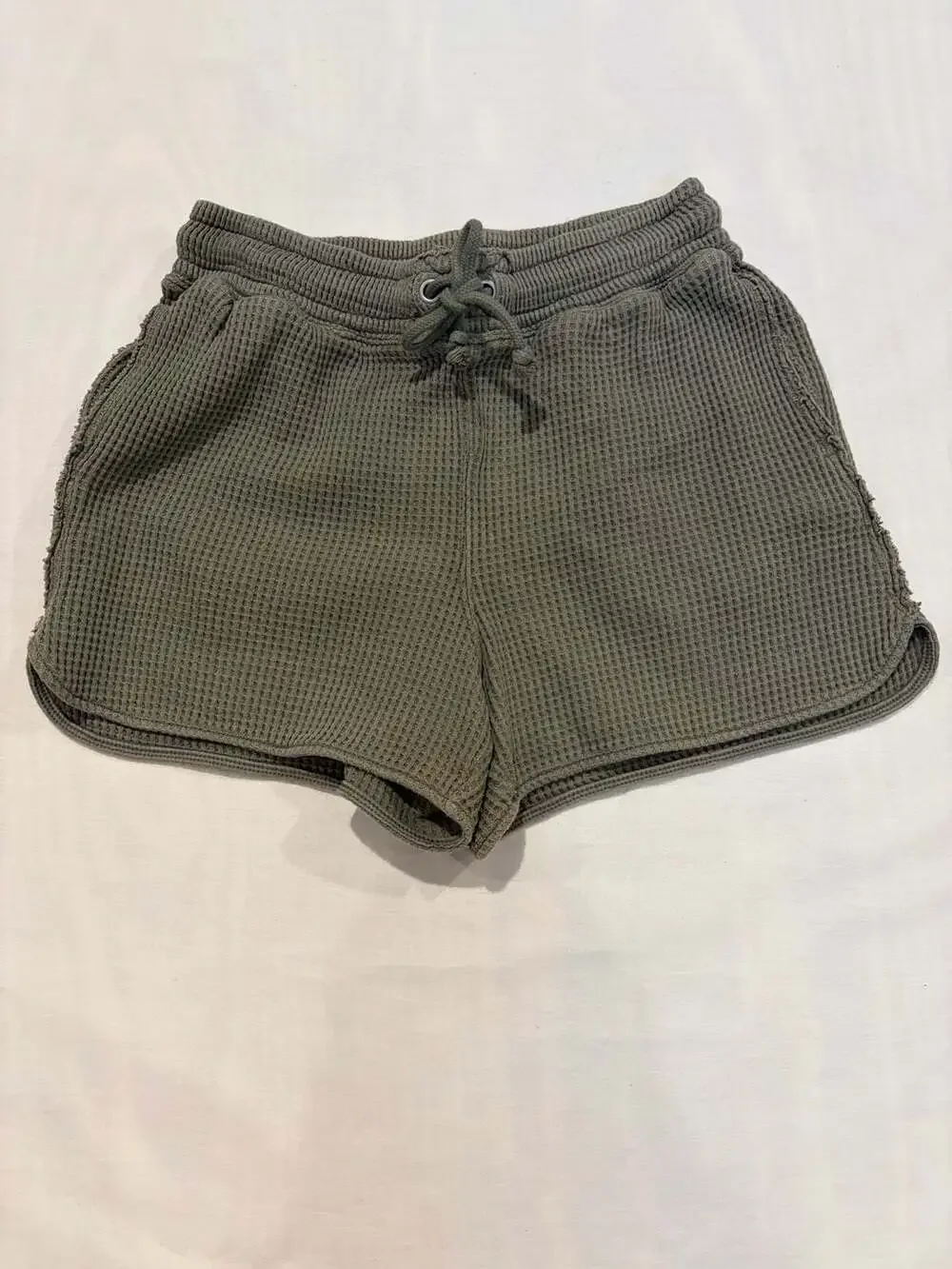 Aerie Waffle Knit Drawstring Lounge Shorts